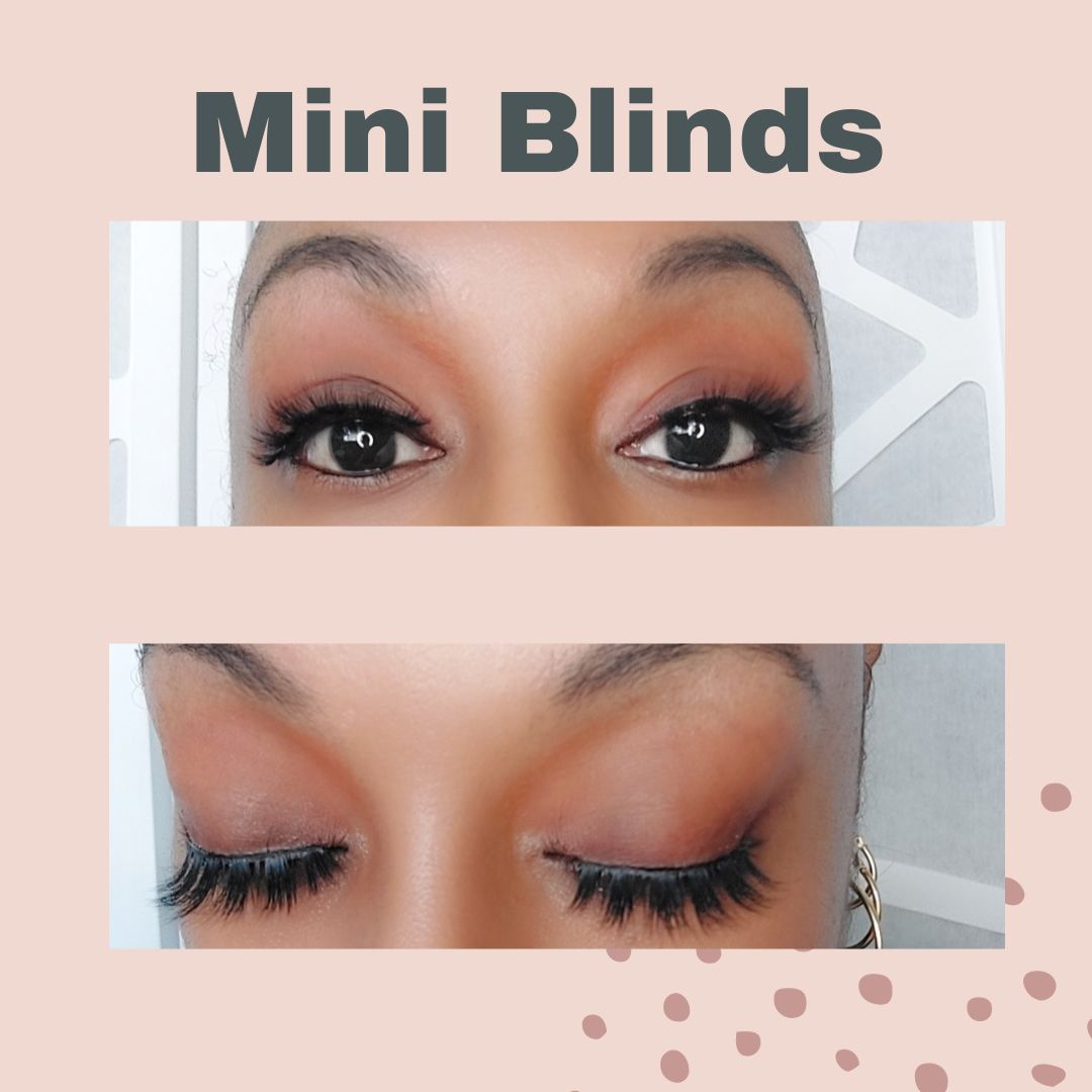 Mini Blinds Strip Lashes